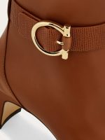 Ferragamo Gancini ornament mid heel ankle boot - Image 2